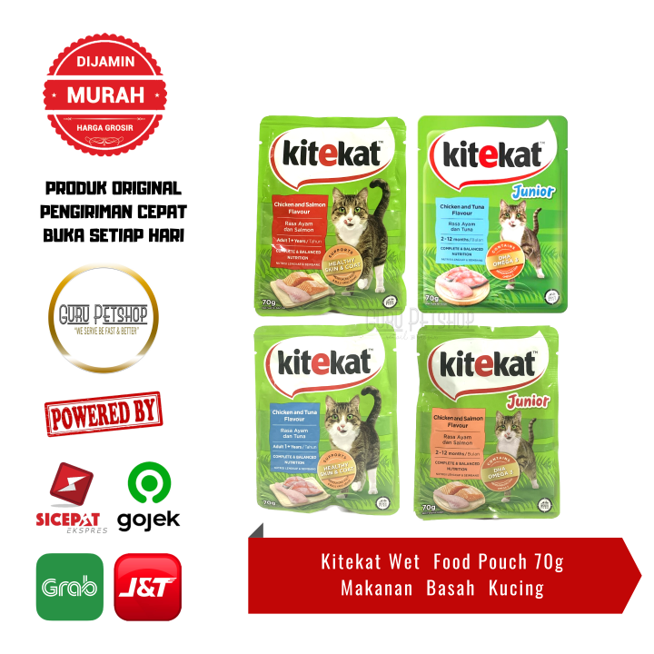 Kitekat Wet Food Pouch 70 gr Makanan Basah Kucing Pouch Lazada Indonesia