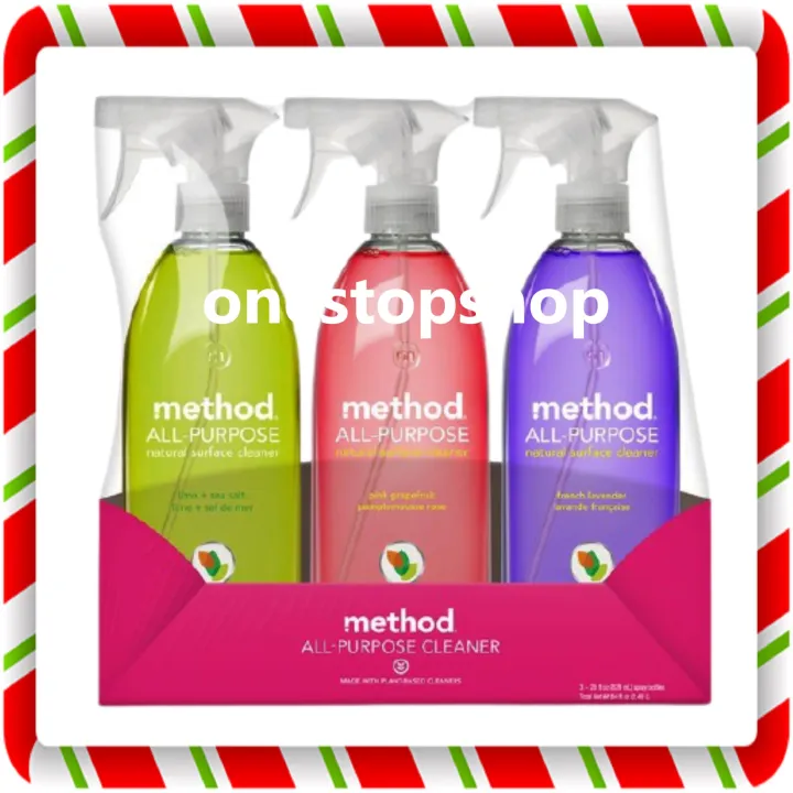 Method AllPurpose Cleaner Spray Pack 828mL Lazada PH