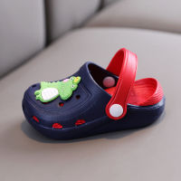 Kids Slippers Summer Antiskid Baby Girl Cool Slippers 1-7-year-old Boys Cave Shoes and Childrens Beach Shoes