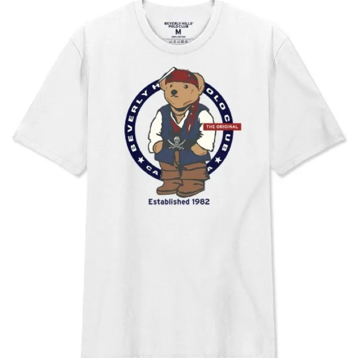 เสื้อยืด Beverly Hills Polo Club แท้ % เสื้อยืดคอกลม เสื้อยืดผู้ชาย ...