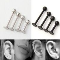 OKDEALS เครื่องประดับแฟชั่นอัญมณีประดับร่างกายกระดูกอ่อนเกลียว Tragus ห่วงสแตนเลสเจาะจมูกและหูต่างหูแฟชั่นสตรีเจาะต่างหูตุ้มเดี่ยวหู