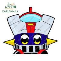 EARLFAMILY 13Cm X 11.7Cm สำหรับ Mazinger VAN สติ๊กเกอร์กันน้ำติดรถยนต์บุคลิกภาพรูปลอก RV Trunk Window อุปกรณ์ตกแต่งตู้เย็น