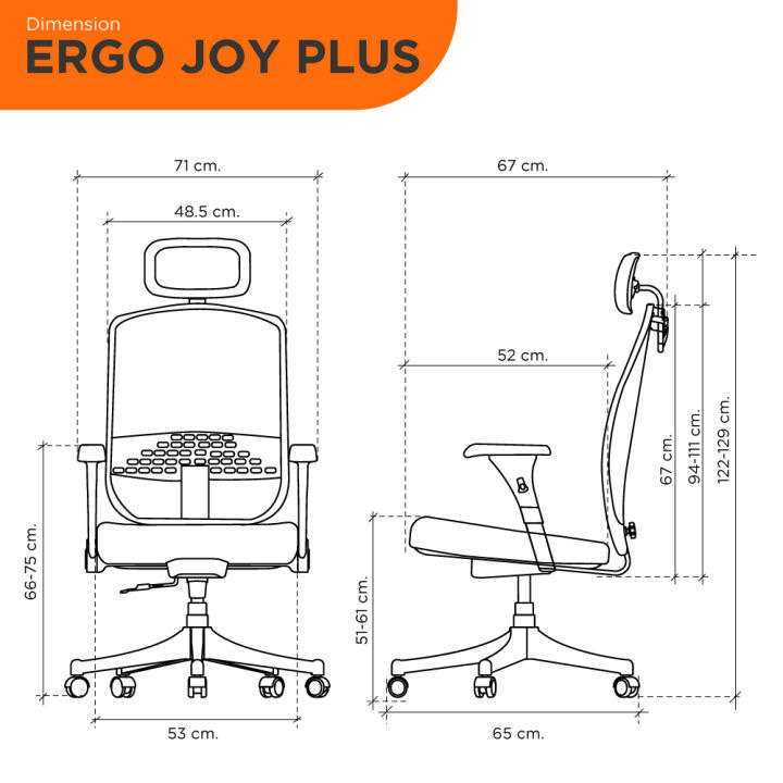 ergotrend-เก้าอี้เพื่อสุขภาพ-รุ่น-ergo-joy-plus