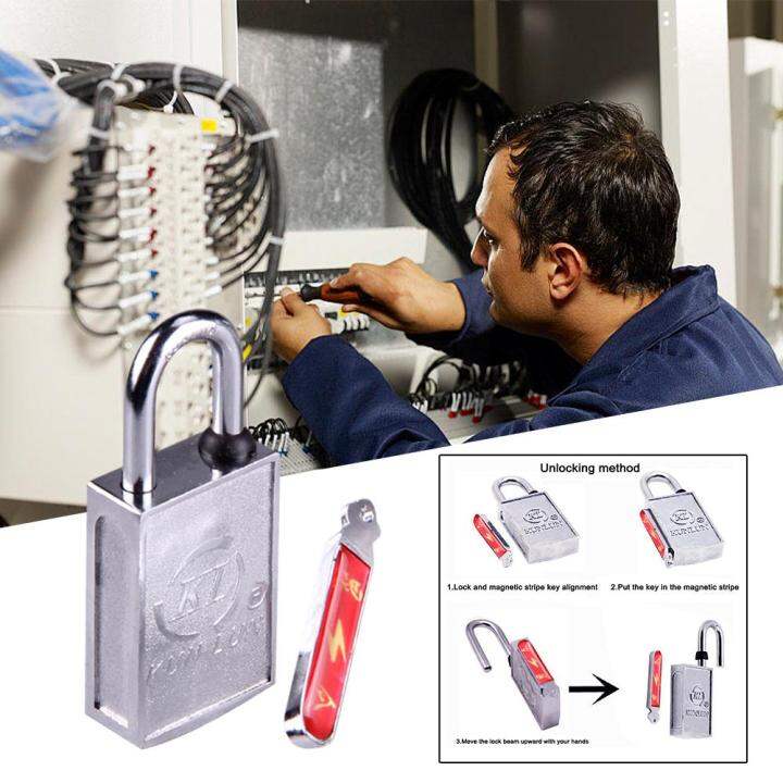 Padlock Antitheft Technology Antirust Lock With Keyhole Lock