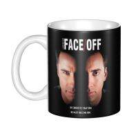 Personalized Nicolas Cage Mona Lisa Funny Meme Coffee Mug DIY Ceramic Tea Milk Cups Outdoor Work Camping Cup