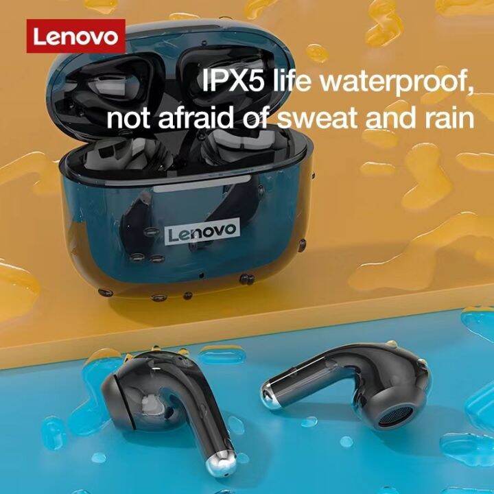 หูฟัง-lenovo-lp40-pro-หูฟัง-tws-หูฟังบลูทูธ-ไร้สายบลูทูธ-5-1-เวอร์ชันใหม่-พร้อมไมค์-ipx5-พร้อมไมโครโฟน-สําหรับ-ios-android