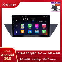 Seicane 10.1นิ้วAndroid 10.0หน้าจอสัมผัสipsวิทยุอัตโนมัติสำหรับ 2009 2010 2011 2012 2013 BMW X1 E84 พร้อมระบบGPSการนำทางบลูทูธการ์ดWifi USB FMรองรับกล้องมองหลังDVR SCW