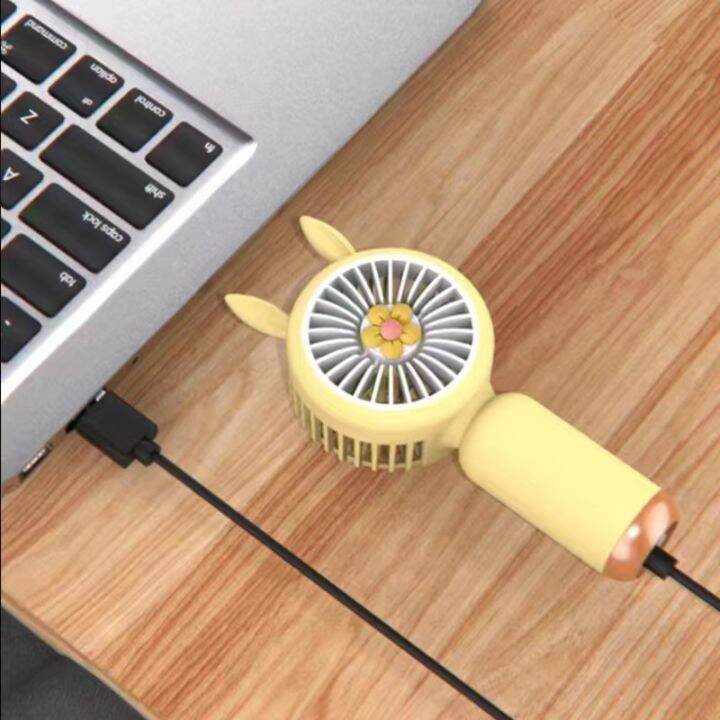 พัดลมmini-พัดลมพกพาusb-พัดลมมือถือ-ชาร์จแบบพกพาmini-fan-พัดลมตั้งโต๊ะ-ขนาดเล็ก-สีพาสเทล-ดีไซน์น่ารัก