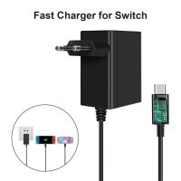 ZZOOI For Nintend Switch Game Console Adapter Charging USB Type C Power Supply Charger