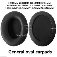 Oval Replacement Earpads Soft Memory Foam Ear Pads Cushion Earmuff Cover Ear Cups Headphone Repair Parts for Sony for Razer/AKG Wireless Earbud Cases