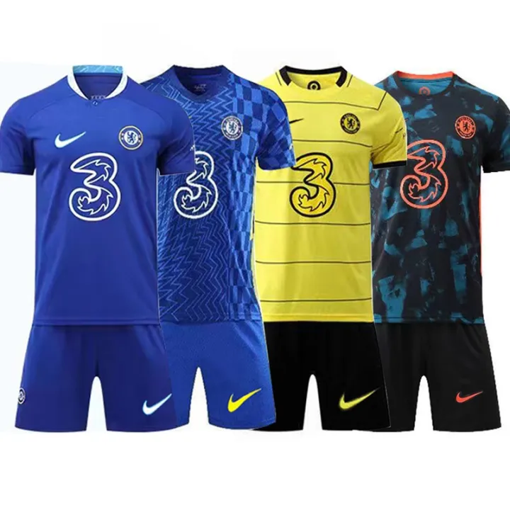 On sale ♗Newest 202122 202223 Chelsea Home Away Third Jersey Set Men s