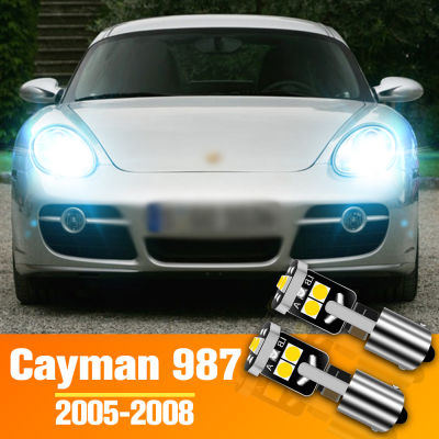2Pcs LED ที่จอดรถ Light Clearance หลอดไฟอุปกรณ์เสริมสำหรับ Porsche Cayman 987 2005-2008 2006 2007