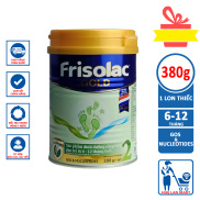 Sữa Bột Friesland Campina Frisolac Gold 2 - Hộp 380g Bước đi đầu tiên, sản