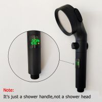 Temperature Digital Display Shower Head Replacement Handle High Pressure Rainfall Shower Bathroom Accessories Showerheads