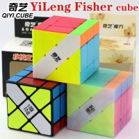 QiYi XMD Magic Cube YiLeng Puzzle Fisher Strange Shape Cubos Mágico Professional Speed Cubing Player Educational Game Toys Gifts Brain Teasers