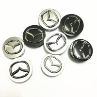 Style car 4PCS 56MM Car Wheel Tire Rim Center Hub Cap Wheel Dust-proof Hubcap Cover Wheels Cover Car Styling Sticker Decal Auto Car Accessories MAZDA hui