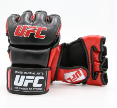 UFC Leather Gloves Sports Boxing Fighting Muay Thai Fight Sports MMA Sanda Professional Protection