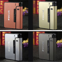 Portable Ciggarette Case Outdoor Lighter Cigatette Box Smoing Accessories Creative Gift for Men