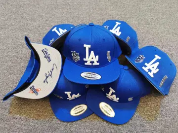 L.A. Dodgers D Logo Baseball MLB 3D Embroidered Emblem MLB Hat Cap