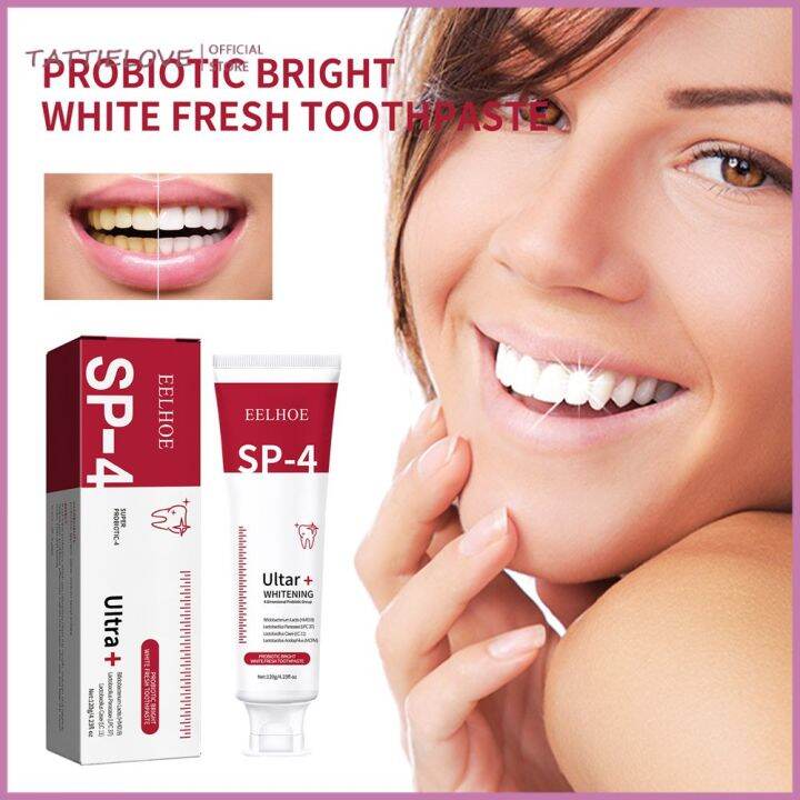 Tattielove Tik Tok Same Style EELHOE Teeth Whitening Toothpaste Repair ...