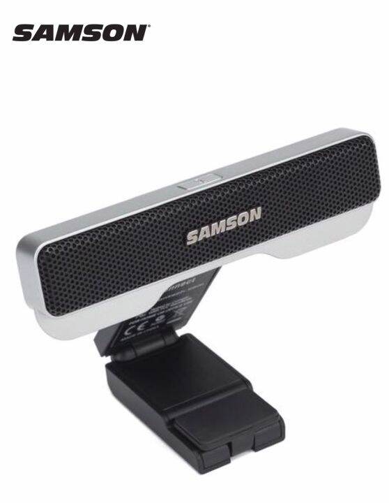 samson-go-mic-connect-ไมค์คอนเดนเซอร์-usb-ไมโครโฟน-แบบติดกับหน้าจอคอม-มีฟังก์ชันปรับทิศรับเสียง-แถมฟรีสาย-usb-amp-กระเป๋า