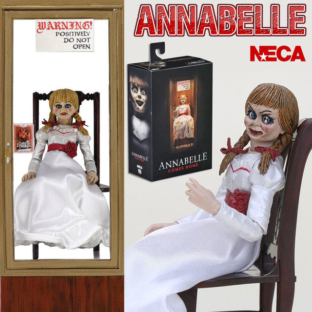 Figma ฟิกม่า งานแท้ 100% Figure Action Neca จากหนังดังเรื่อง The Conjuring  Universe เดอะคอนเจอริง Annabelle Comes Home แอนนาเบลล์ ตุ๊กตาผีกลับบ้าน Ver  Original From Japan แอ็คชั่น ฟิกเกอร์ Anime อนิเมะ การ์ตูน มังงะ ของขวัญ  สามารถขยับได้ ตุ๊กตา โมเดล |