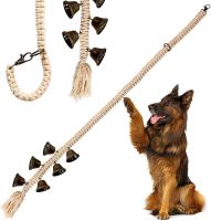 ZXVA น่าสนใจ เชือกฝ้าย ปรับได้ คุณภาพสูง ระฆังปลอม กระดิ่งสุนัข ของเล่นสุนัข อุปกรณ์สัตว์เลี้ยง