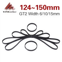 【CW】✻﹊  GT2 Closed Timing Rubber 6/10mm 124 126 128 130 132 134 136 138 140 142 144 146 148 150mm Synchronous Printer Parts