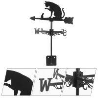 HOMEMAXS การตกแต่งสวน Weathervane Stainless Steel Direction ทิศทางตัวบ่งชี้หลา Veath Weather Vane