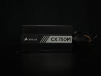 SBCOM2 พาวเวอร์ : PSU CORSAIR CX750M 750W +80 PLUSBRONZE สินค้ามือสอง มีกล่อง ใช้งานได้ปกติ มีประกันร้านให้ 14 วัน