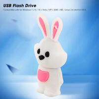 USB การ์ตูนแฟลชไดร์ฟ2.0ตุ๊กตากระต่าย Pendrive แบบพกพาหน่วยความจำอุปกรณ์เสริม U Disk