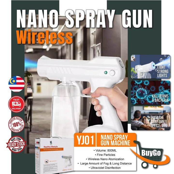 BuyGo Nano Spray Gun Sanitizer Disinfectant Nano Spray Gun Sanitize