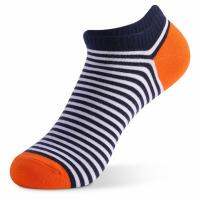 5 Pairs Lot Large Size Mens Socks Spring Summer Sports Breathable Fitted Striped Patchwork Ankle Socks Gifts for Men Meias