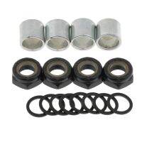 Limited Time Discounts 16Pcs Standard Skateboard Accessories Axle Washer Bearing Sp Nuts Speed Rings For Longboard Repair Rebuilding Kit