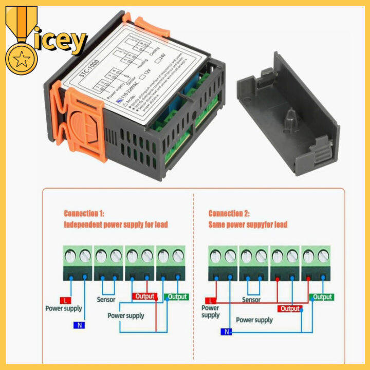 เทอร์โมสตัทสำหรับทำความร้อนเกรดเซนติเกรดพร้อมโพรบเซ็นเซอร์-ntc-10a-ac-110v-220v-ตัวควบคุมอุณหภูมิ1