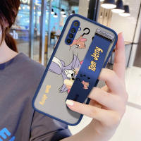 UCUC เคสโทรศัพท์เคสสำหรับ Realme เคสเอ็กซ์ทีการ์ตูนอะนิเมะกันกระแทก Frosted กลับนุ่มขอบฝาครอบเลนส์ป้องกันเลนส์ Ultra Thin (สายรัดข้อมือ) เคสโทรศัพท์