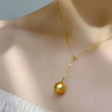 Gold pearl chain deals with price