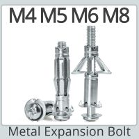 ∏ M4 M5 M6 M8 Wall Anchors Gypsum Board Expansion Bolt Aircraft Tube Pipe Fix Hollow Plugs Metal Expansive Bolt Wall Screw