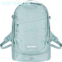 กระเป๋ากีฬากระเป๋านักเรียนนักศึกษา Supreme19ss46th ผู้ชายและผู้หญิงกระเป๋าเป้สะพายหลังท่องเที่ยวกลางแจ้งคอมพิวเตอร์