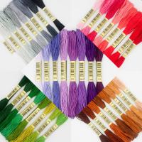 Cross Stitch Thread The Unique Style 8 Cross Stitch Cotton Embroidery Thread Floss Sewing Skeins Craft Dofferent Gradient Color Knitting  Crochet