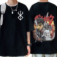 Manga Berserk Guts Tshirt Anime Swordsman Gatsu T Shirt 100 Cotton Tees Tshirts Gildan Spot 100% Cotton