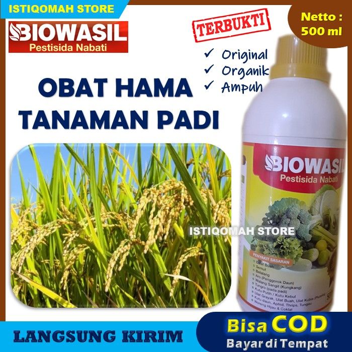 Biowasil 500ml Pestisida Nabati Insektisida Organik Obat Hama Tanaman