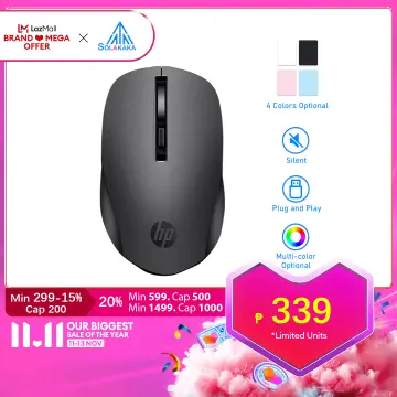 HP FM710A Wireless Mouse Bluetooth and 2.4G Dual-Mode Ergonomic Design  Gaming Mouse 3DPI For