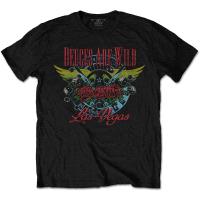 Aerosmith Deuces Are Wild, Las Vegas เสื้อยืด100 อย่างเป็นทางการ MERCH