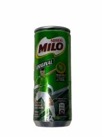 Milo Original,ไมโล ออริจินัล รุ่น กระป๋อง 240ml สินค้านำเข้าจากมาเลเซีย 1 กระป๋อง/ปริมาณ 240ml ราคาพิเศษ สินค้าพร้อมส่ง
