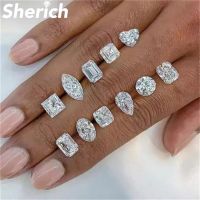 Sherich GRA Loose Special Shape Moissanite D Color Heart Princess Oval Radiant Marquise Cushion Cut Lab Grown Diamond Jewelry