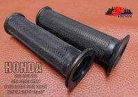 HONDA C50 C65 C70 C90 CM90 CM91 C100 CA100 C102 CA102 HANDLE GRIPS RUBBER "BLACK" // ปลอกมือ ปลอกแฮนด์ สีดำ สินค้าคุณภาพดี