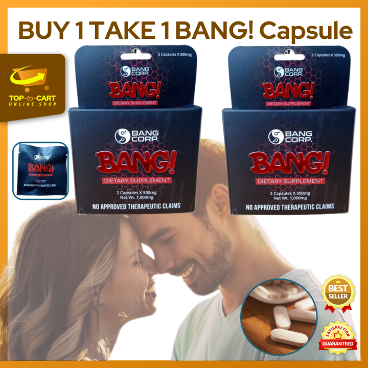 BUY 1 TAKE 1 BANG! Capsule 500mg Original Dietary Supplement All