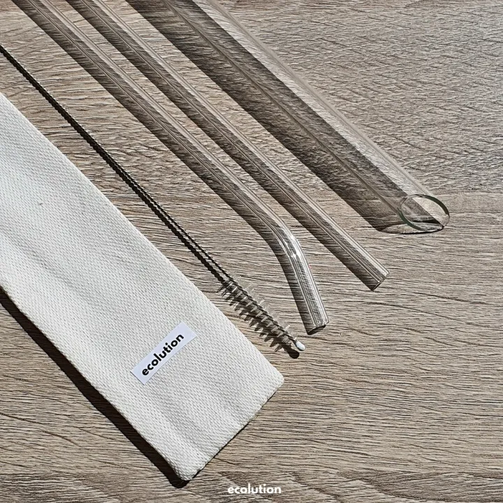 ♟Pyrex Glass Straw Set Lazada PH