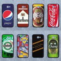 เคส Samsung  J5 prime  ลายเครื่องดื่ม  ขอบนิ่มหลังแข็ง เคสมือถือ เคสโทรศัพท์ Case